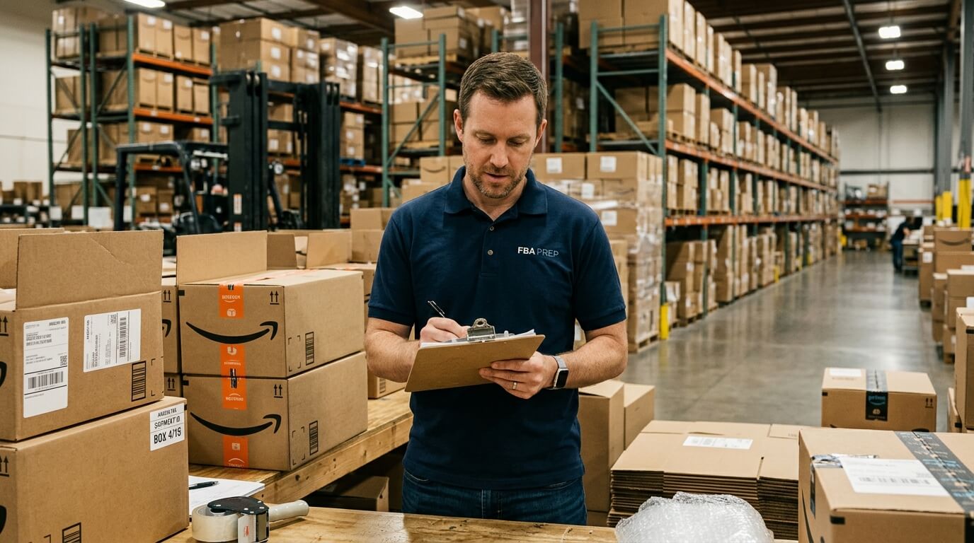 Amazon FBA prep warehouse